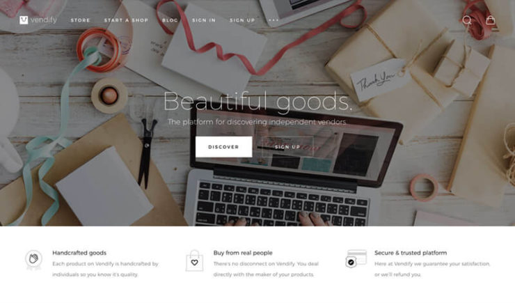 Vendify Theme